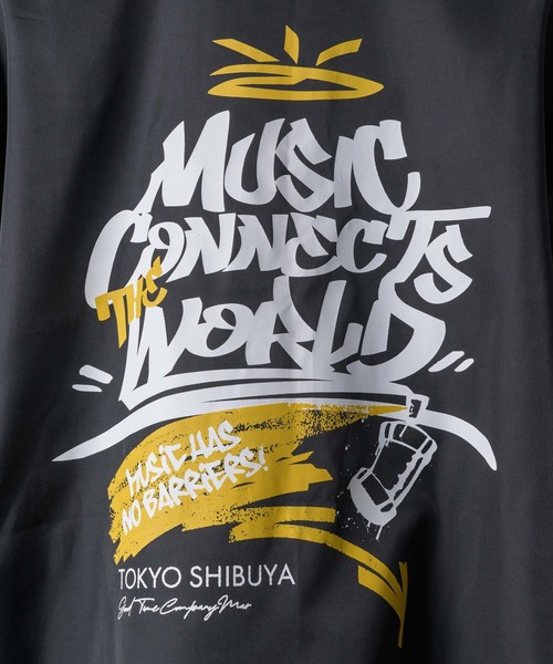 Good Time Apartment（グッドタイムアパートメント）の「【Good Time Apartment】【キッズサイズ有り】MUSIC CONNECTS COACH JACKET（ブルゾン・レディース・ブラック・S/M/L/150）」の17枚目の写真
