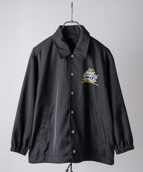 Good Time Apartment（グッドタイムアパートメント）の「【Good Time Apartment】【キッズサイズ有り】MUSIC CONNECTS COACH JACKET（ブルゾン・レディース・ブラック・S/M/L/150）」の11枚目の写真