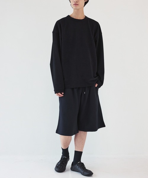 セール】【JOHN LAWRENCE SULLIVAN】別注SWEAT TUCKED SHORTS