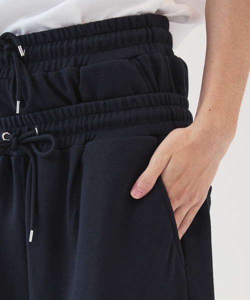 JOHN LAWRENCE SULLIVAN（ジョンローレンスサリバン）の「【JOHN LAWRENCE SULLIVAN】別注SWEAT TUCKED SHORTS（スウェットパンツ・メンズ・ブラック/グレー・S/M）」の10枚目の写真
