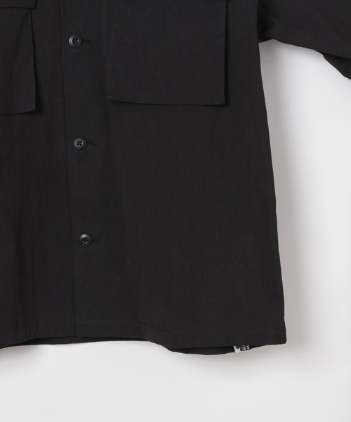 GEORGE'S(ジョージズ)の「ミリタリーシャツアウター(シャツ/ブラウス・メンズ・ブラック/カーキ・LARGE/MEDIUM)」の7枚目の写真