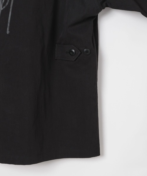 GEORGE'S(ジョージズ)の「ミリタリーシャツアウター(シャツ/ブラウス・メンズ・ブラック/カーキ・LARGE/MEDIUM)」の8枚目の写真