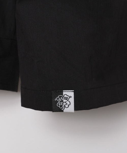 GEORGE'S(ジョージズ)の「ミリタリーシャツアウター(シャツ/ブラウス・メンズ・ブラック/カーキ・LARGE/MEDIUM)」の9枚目の写真