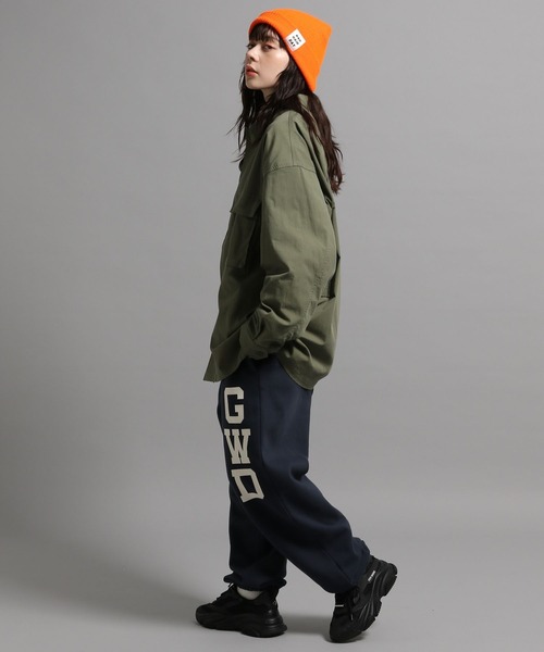 GEORGE'S(ジョージズ)の「ミリタリーシャツアウター(シャツ/ブラウス・メンズ・ブラック/カーキ・LARGE/MEDIUM)」の19枚目の写真