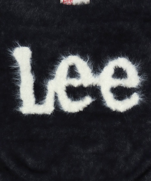 Lee（リー）の「Lee（リー）ブランドロゴジャガード シャギーニットセーター レディース（ニット/セーター・レディース・ブルー/グレー/オフホワイト/ブラック・L/M）」の18枚目の写真