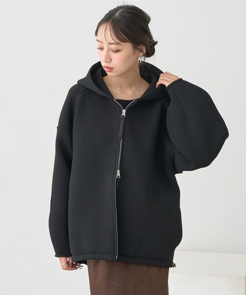 ダンボールニットフーディーブルゾン（ブルゾン）｜earth