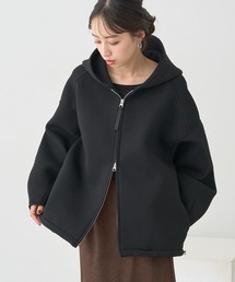 earth music&ecology | ダンボールニットフーディーブルゾン(ブルゾン)