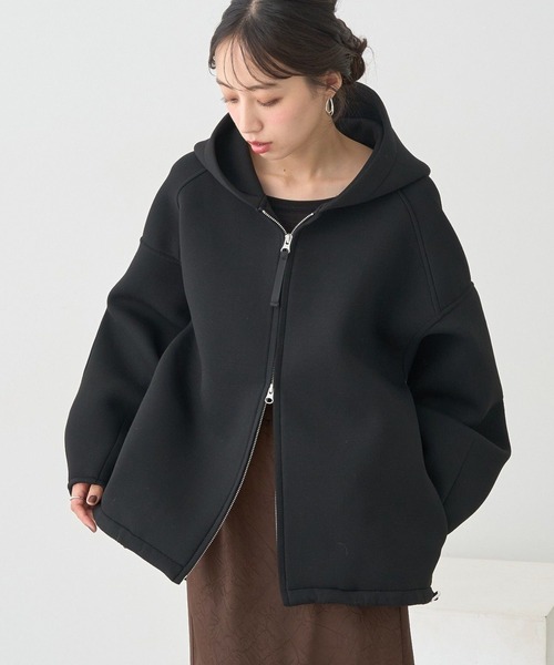 セール】ダンボールニットフーディーブルゾン（ブルゾン）｜earth