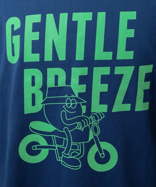 Bling Leads(ブリングリーズ)の「/Bling leads/GENTLE BREEZE PRINT TEE(Tシャツ/カットソー・メンズ・ブラック/ネイビー/ホワイト・LARGE/X-LARGE/MEDIUM)」の15枚目の写真