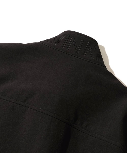 Calvin Klein(カルバン・クライン)の「【Calvin Klein/カルバンクライン】Fleece Back Soft Shell Jacket/裏フリース ソフトシェル ジャケット(その他アウター・メンズ・ブラック・M/L/S)」の13枚目の写真