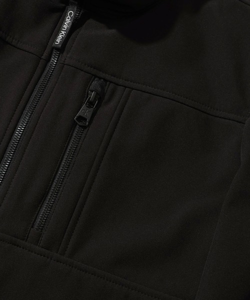 Calvin Klein(カルバン・クライン)の「【Calvin Klein/カルバンクライン】Fleece Back Soft Shell Jacket/裏フリース ソフトシェル ジャケット(その他アウター・メンズ・ブラック・M/L/S)」の18枚目の写真