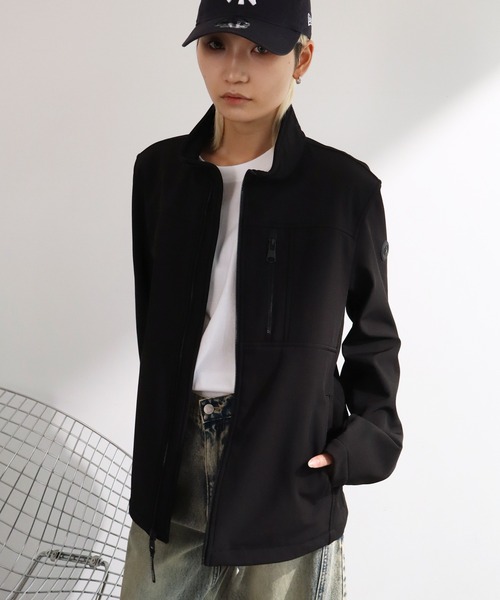 Calvin Klein(カルバン・クライン)の「【Calvin Klein/カルバンクライン】Fleece Back Soft Shell Jacket/裏フリース ソフトシェル ジャケット(その他アウター・メンズ・ブラック・M/L/S)」の22枚目の写真