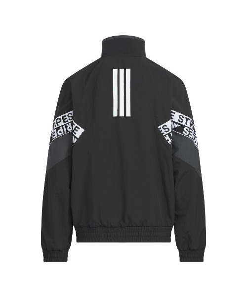 adidas（アディダス）の「アディダス adidas ワーディングパック ルーズフィット しわ加工 ナイロンジャケット（ナイロンジャケット・キッズ・ダークブルー/ブラック/グリーン・130cm/140cm/150cm/160cm）」の11枚目の写真