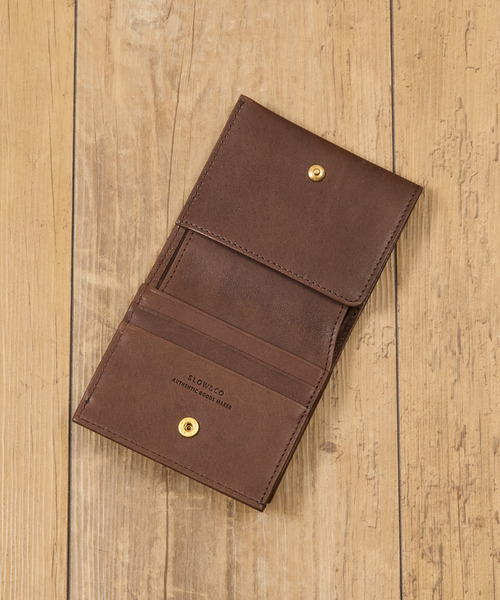 SLOW スロウ / Ex.horse mini wallet 別注ホースレザーミニウォレット
