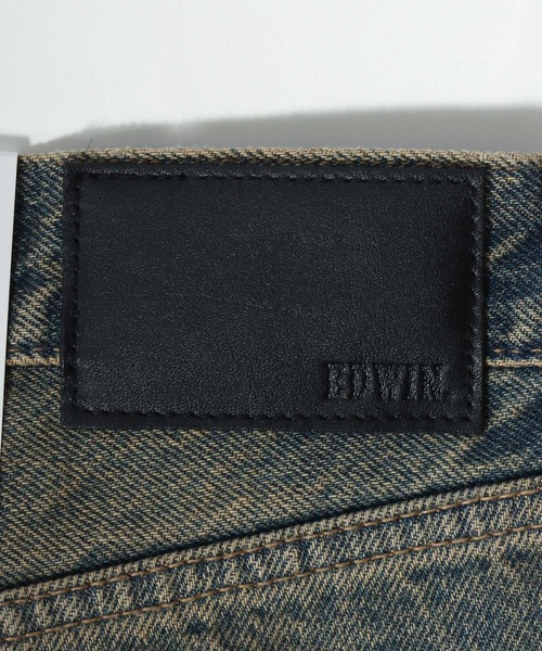 EDWIN（エドウィン）の「EDWIN/エドウィン WIDE STRAIGHT DENIM ワイドストレート デニムパンツ バギージーンズ（デニムパンツ・メンズ・ライトインディゴブルー/インディゴブルー/ブラック系その他・XL/L/S/XS/M）」の19枚目の写真