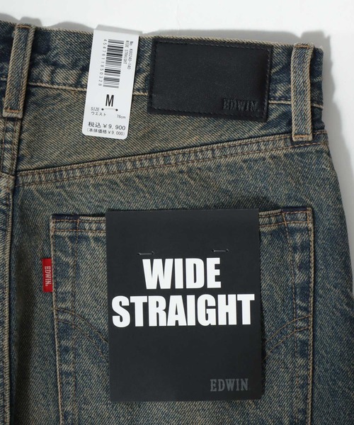 EDWIN（エドウィン）の「EDWIN/エドウィン WIDE STRAIGHT DENIM ワイドストレート デニムパンツ バギージーンズ（デニムパンツ・メンズ・ライトインディゴブルー/インディゴブルー/ブラック系その他・XL/L/S/XS/M）」の22枚目の写真