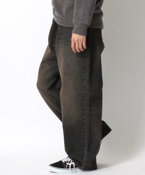 EDWIN（エドウィン）の「EDWIN/エドウィン WIDE STRAIGHT DENIM ワイドストレート デニムパンツ バギージーンズ（デニムパンツ・メンズ・ライトインディゴブルー/インディゴブルー/ブラック系その他・XL/L/S/XS/M）」の5枚目の写真