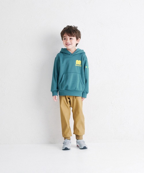 MIKI HOUSE（ミキハウス）の「【WEB限定】裏起毛ダンボールニットフーディー（パーカー・キッズ・ブラック/ブルー/ホワイト・80ｃｍ/90cm/100cm/110cm/120cm/130cm/140cm/150cm）」の10枚目の写真