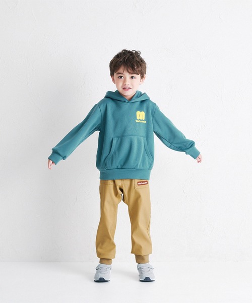 MIKI HOUSE（ミキハウス）の「【WEB限定】裏起毛ダンボールニットフーディー（パーカー・キッズ・ブラック/ブルー/ホワイト・80ｃｍ/90cm/100cm/110cm/120cm/130cm/140cm/150cm）」の11枚目の写真