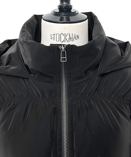 セール】グロスタフタ×ダウン ｜ 洗える ｜ フーディー ダウンコート