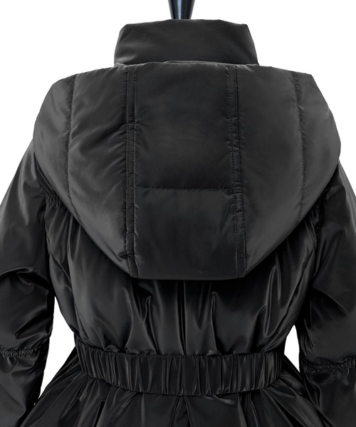 セール】グロスタフタ×ダウン ｜ 洗える ｜ フーディー ダウンコート