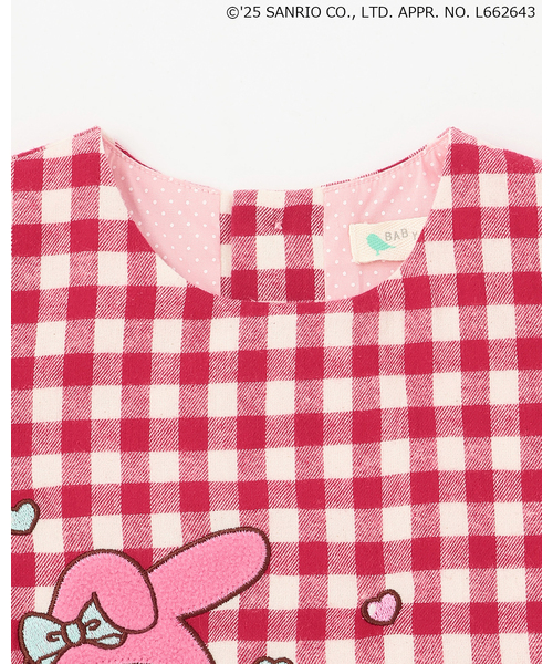 baby cheer(ベイビーチアー)の「【マイメロディ】バルーンチュニック(チュニック・キッズ・ネイビー/レッド・120cm/90cm/110cm/100cm/80cm)」の9枚目の写真