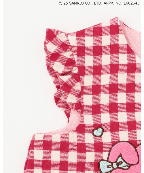 baby cheer(ベイビーチアー)の「【マイメロディ】バルーンチュニック(チュニック・キッズ・ネイビー/レッド・120cm/90cm/110cm/100cm/80cm)」の8枚目の写真