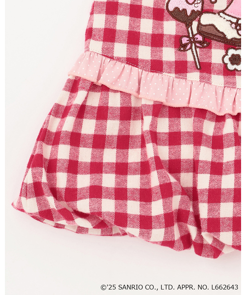 baby cheer(ベイビーチアー)の「【マイメロディ】バルーンチュニック(チュニック・キッズ・ネイビー/レッド・120cm/90cm/110cm/100cm/80cm)」の6枚目の写真