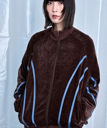 【Nora Lily】Curved Line Track Jacket
