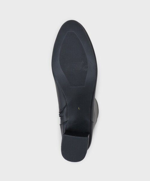 index（インデックス）の「フェイクレザーロングブーツ（ブーツ・レディース・ライトベージュ/ブラック・02/03）」の9枚目の写真