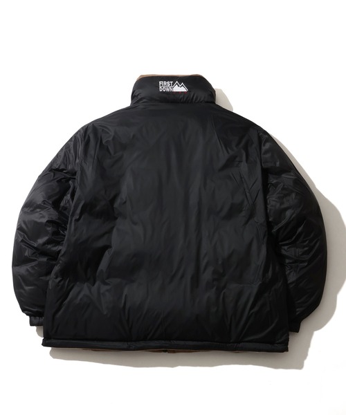 FIRST DOWN(ファーストダウン)の「【FIRST DOWN/ファーストダウン】 BUBBLE DOWN JKT CORDUROY / バブルダウンジャケット コーデュロイ(ダウンジャケット/コート・メンズ・ベージュ/ブラウン・S/M/L/XL)」の3枚目の写真