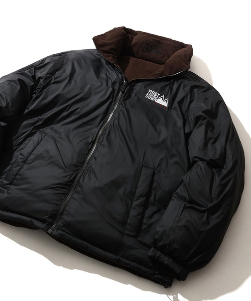 FIRST DOWN(ファーストダウン)の「【FIRST DOWN/ファーストダウン】 BUBBLE DOWN JKT CORDUROY / バブルダウンジャケット コーデュロイ(ダウンジャケット/コート・メンズ・ベージュ/ブラウン・S/M/L/XL)」の7枚目の写真