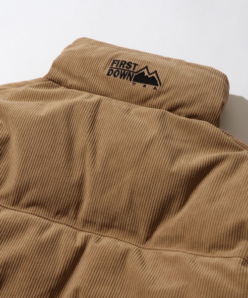 FIRST DOWN(ファーストダウン)の「【FIRST DOWN/ファーストダウン】 BUBBLE DOWN JKT CORDUROY / バブルダウンジャケット コーデュロイ(ダウンジャケット/コート・メンズ・ベージュ/ブラウン・S/M/L/XL)」の22枚目の写真