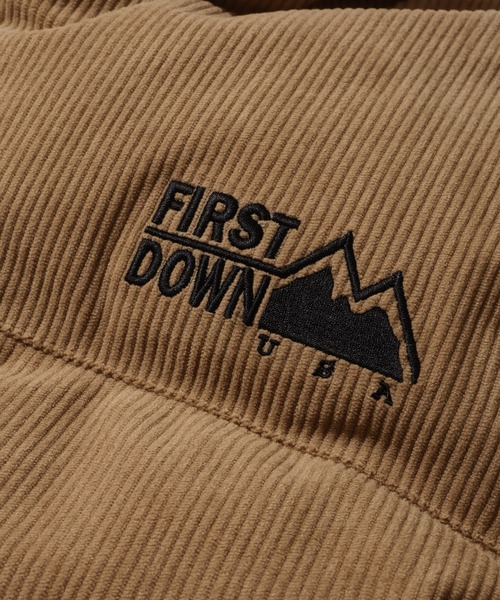 FIRST DOWN(ファーストダウン)の「【FIRST DOWN/ファーストダウン】 BUBBLE DOWN JKT CORDUROY / バブルダウンジャケット コーデュロイ(ダウンジャケット/コート・メンズ・ベージュ/ブラウン・S/M/L/XL)」の18枚目の写真