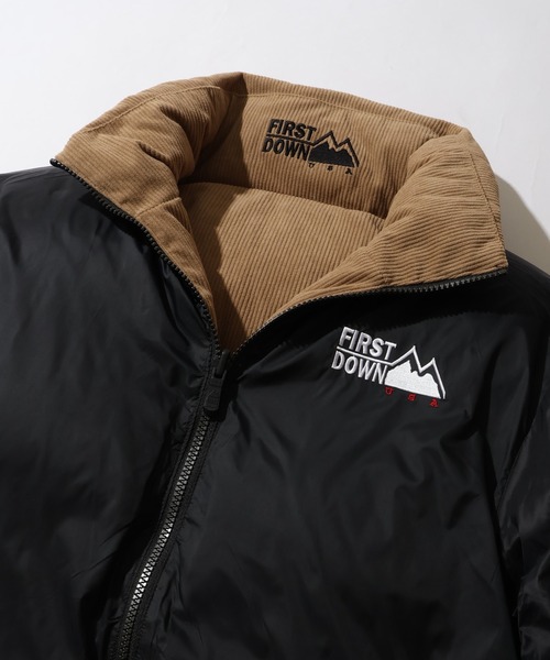 FIRST DOWN(ファーストダウン)の「【FIRST DOWN/ファーストダウン】 BUBBLE DOWN JKT CORDUROY / バブルダウンジャケット コーデュロイ(ダウンジャケット/コート・メンズ・ベージュ/ブラウン・S/M/L/XL)」の16枚目の写真