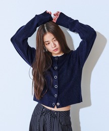 JEANASIS | リングスナップボタンショートカーディガン/603768(カーディガン/ボレロ)