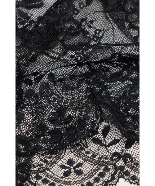 Intimissimi（インティミッシミ）の「La Vie en Rose チュール＆レース ナイトガウン（ガウン/バスローブ・レディース・ブラック・S/M/M/L）」の6枚目の写真