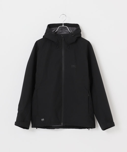 B.C STOCK（ベーセーストック）の「ハイドロシールド テックパーカー（マウンテンパーカー・メンズ・チャコールグレー/ブラック/アイボリー・MEDIUM/LARGE）」の5枚目の写真