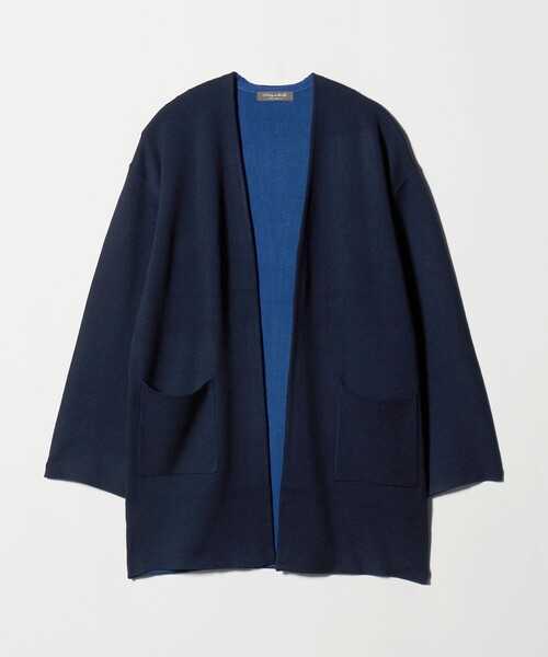 セール】ダブルフェイス Vネック ロングカーディガン ＜A DAY IN THE