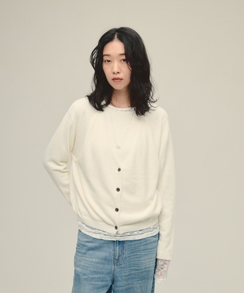 JEANASIS（ジーナシス）の「【eL】12G Fluffy Layered Pullover