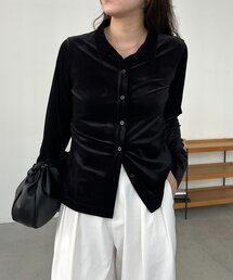 CAPRICIEUX LE'MAGE | ベロアシャツ(シャツ/ブラウス)