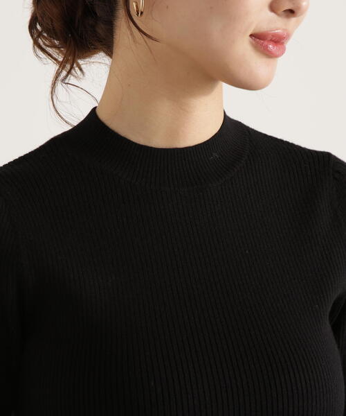 PROPORTION BODY DRESSING(プロポーションボディドレッシング)の「レースドッキングスリーブニット / 1215270122(ニット/セーター・レディース・ブラック/グレー/ホワイト系その他・FREE)」の19枚目の写真