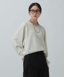 LEPSIM | ショートラメリブプルオーバー　601686(Tシャツ/カットソー)