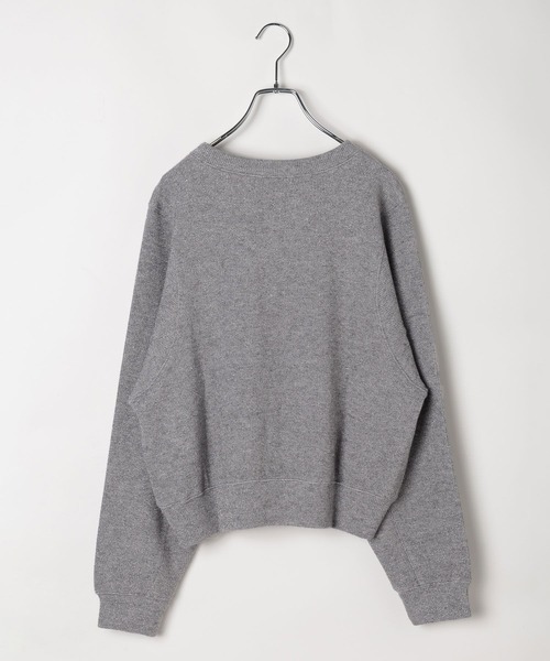 LEPSIM（レプシィム）の「ショートラメリブプルオーバー　601686（Tシャツ/カットソー・レディース・ブラウン/グレー/オフホワイト/ブルー・FREE）」の5枚目の写真