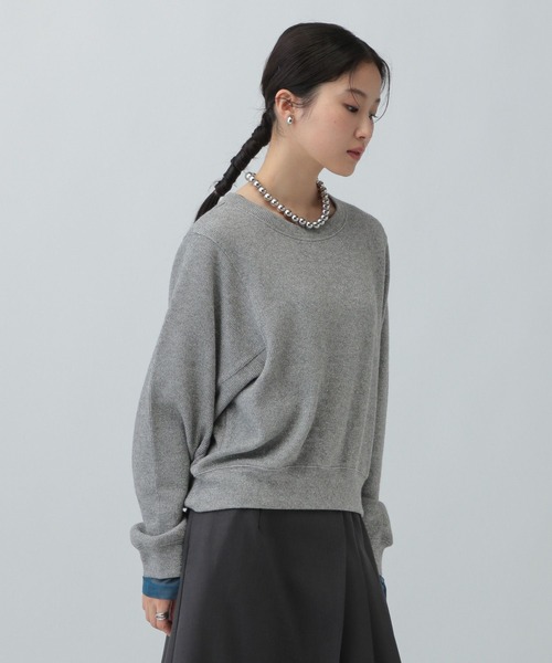 LEPSIM（レプシィム）の「ショートラメリブプルオーバー　601686（Tシャツ/カットソー・レディース・ブラウン/グレー/オフホワイト/ブルー・FREE）」の17枚目の写真