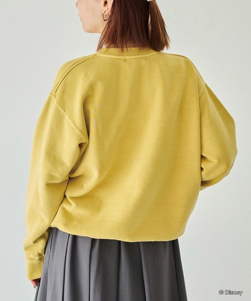 GOOD ROCK SPEED(グッドロックスピード)の「【GOODROCKSPEED】Disney MICKEY/ロゴスウェット(スウェット・レディース・ブラック/イエロー・F)」の18枚目の写真