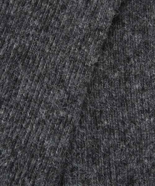 BAYFLOW（ベイフロー）の「ウールMIXマフラー（マフラー・レディース・レッド/ブルーグリーン/チャコール/ブラウン・FREE）」の7枚目の写真