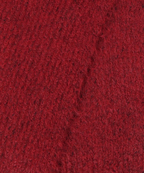 BAYFLOW（ベイフロー）の「ウールMIXマフラー（マフラー・レディース・レッド/ブルーグリーン/チャコール/ブラウン・FREE）」の11枚目の写真