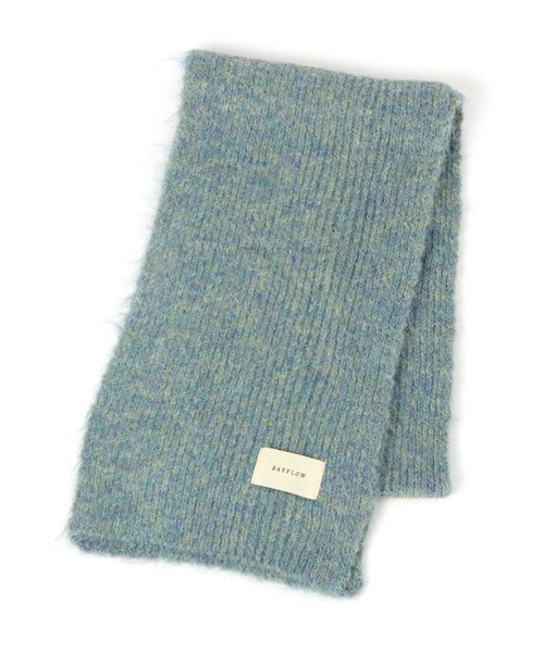 BAYFLOW（ベイフロー）の「ウールMIXマフラー（マフラー・レディース・レッド/ブルーグリーン/チャコール/ブラウン・FREE）」の15枚目の写真