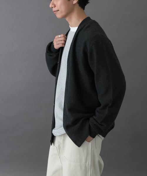 FORK&SPOON PROVORONE Vネックカーディガン（カーディガン/ボレロ